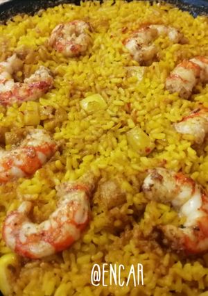 Una foto de Arroz del senyoret