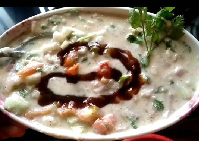 Veg raita