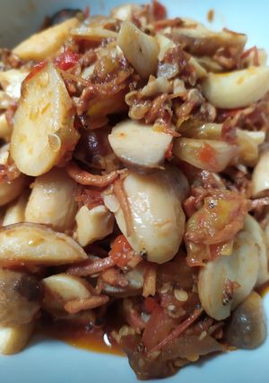 Foto resep Sambal Biji Cempedak Teri