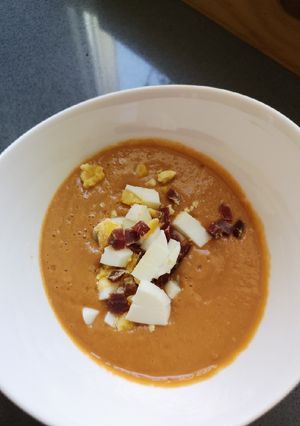 Una foto de Salmorejo de Mario