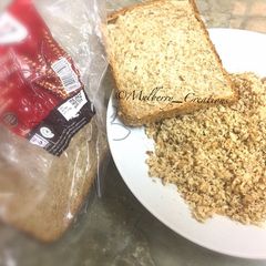 A picture of DIY Breadcrumbs#CharityRecipe.