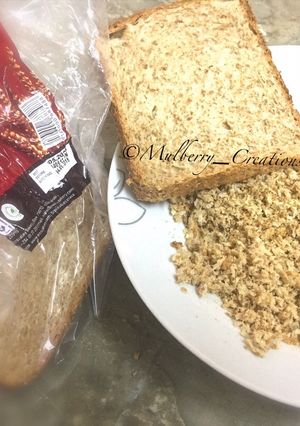 A picture of DIY Breadcrumbs#CharityRecipe.