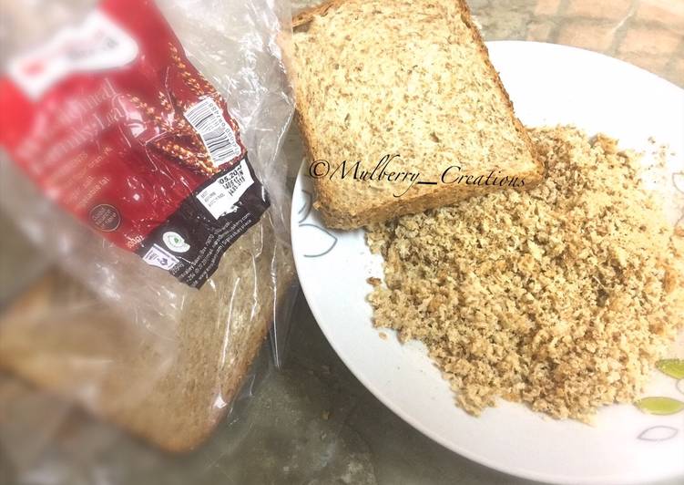 Recipe of Super Quick Homemade DIY Breadcrumbs  #CharityRecipe