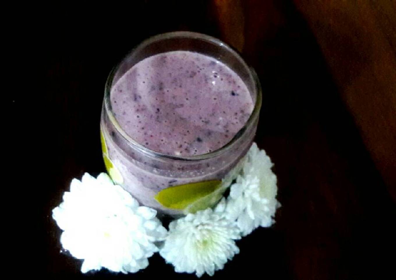 Seasonal smoothie with Flaxseeds