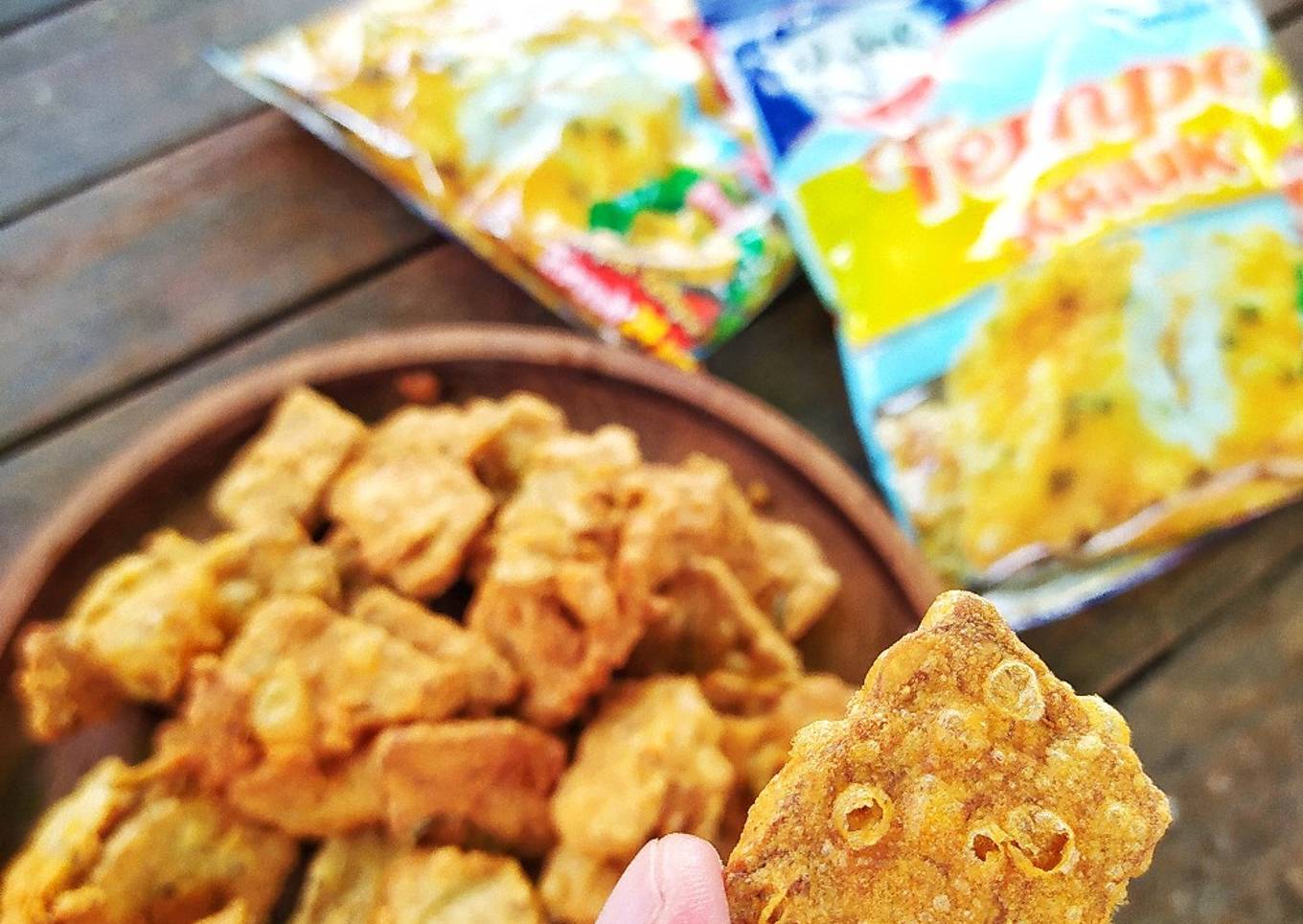 Keripik Tempe Renyah 3 Bahan