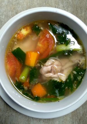 Foto resep Sup Ayam Seger Simple
