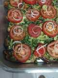 Lasagna vegetariana de berenjena