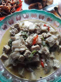 Foto resep Terong Tempe Masak Santan Pedas
