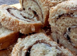 Una foto de Pan cuca de chocolate con crumble🍫