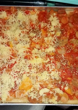 Foto resep Pizza Keluarga