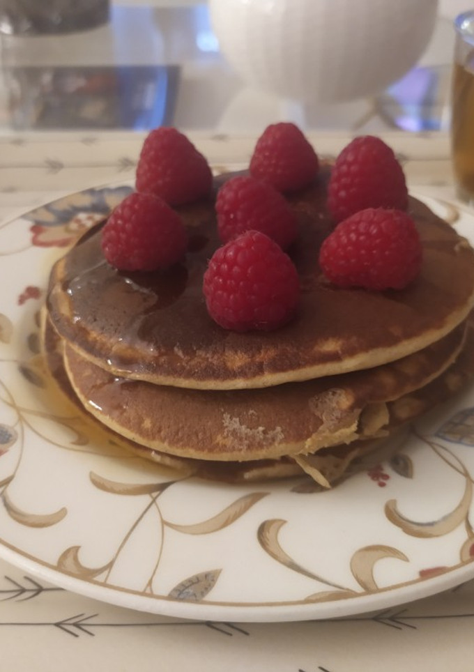 Una foto de Tortitas de plátano y avena 😋