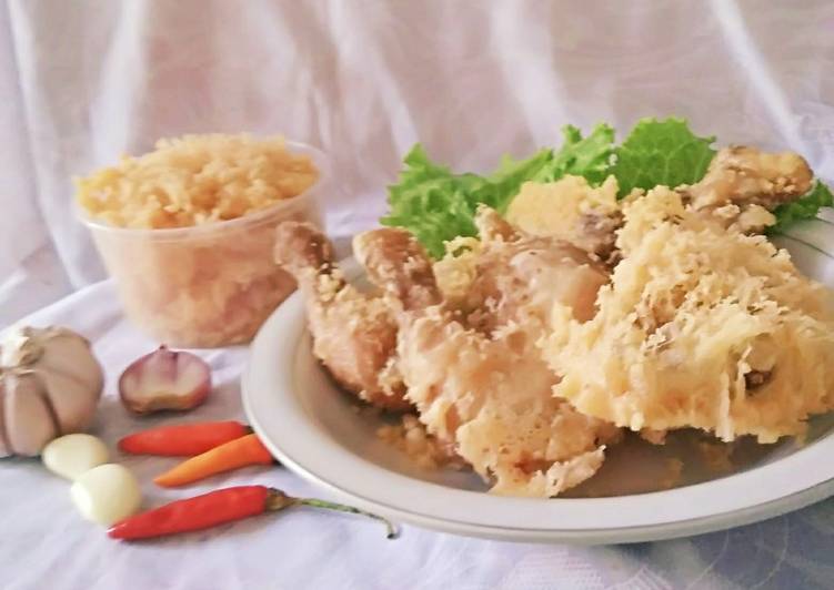 Resep Ayam Kremes Santan yang Menggugah Selera