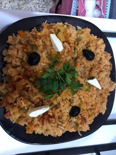 صورة لوصفة أحلى رز بالخضروات