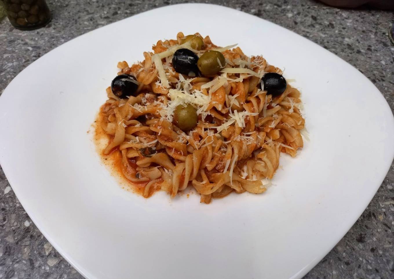 Pasta a la Puttanesca Ixtepecana