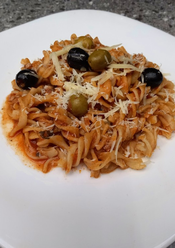 Una foto de Pasta a la Puttanesca Ixtepecana