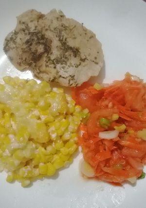Una foto de Pavo a la mantequilla