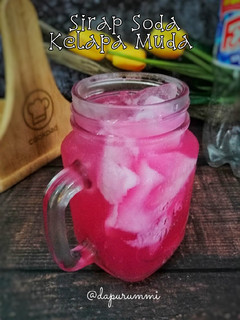 Gambar Sirap Soda Kelapa Muda