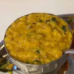 A picture of Moong dal tadka.