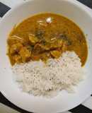 Curry de pollo estilo hindú
