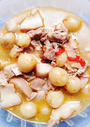 Hình của món Thịt kho cà.