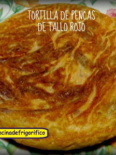 Una foto de Tortillas de Acelgas verdes y rojas