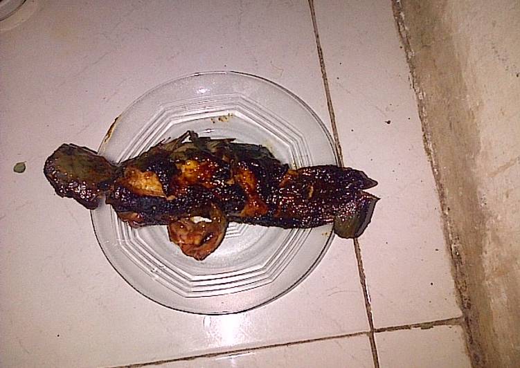 Lele panggang sederhana