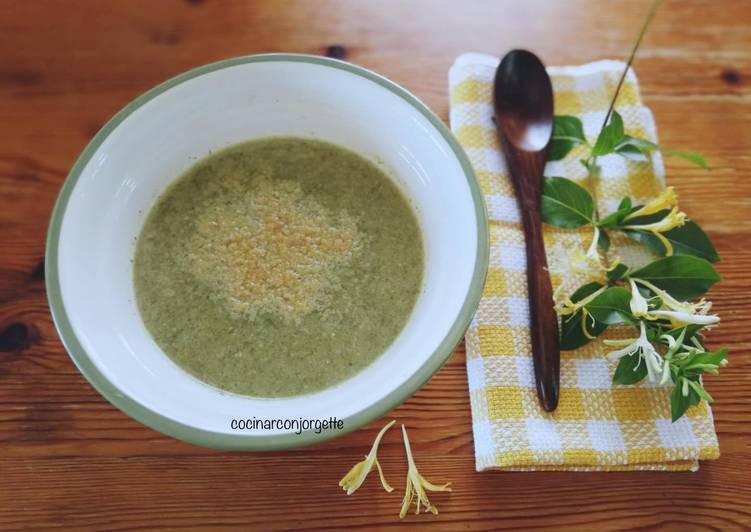 Crema de hinojo con arroz integral - sin lactosa y sin gluten
