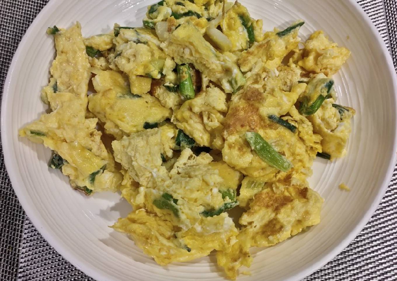 Spring Onion Eggs