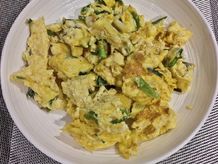 Easy Steps Prepare Recipes Spring Onion Eggs the So Delicious Delicious.