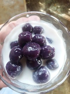 Foto resep Kolak biji salak ubi ungu afi
