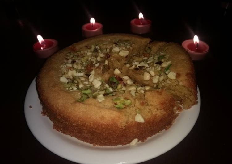 Step-by-Step Guide to Prepare Speedy Whole wheat cake shrimal