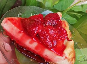 Una foto de Cheesecake
