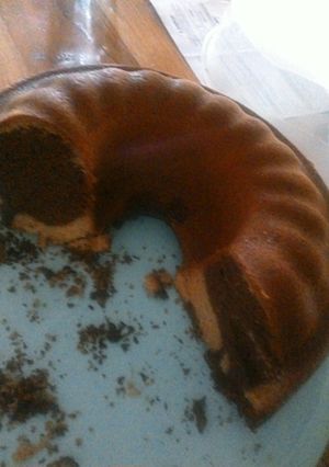 Φωτογραφία της συνταγής Πεντανόστιμο δίχρωμο κέικ χωρίς μίξερ