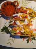 Tacos de carne molida de res