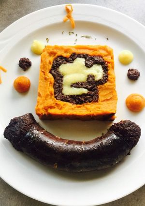 Une photo de Purée carottes 🥕 et patates douces🍠