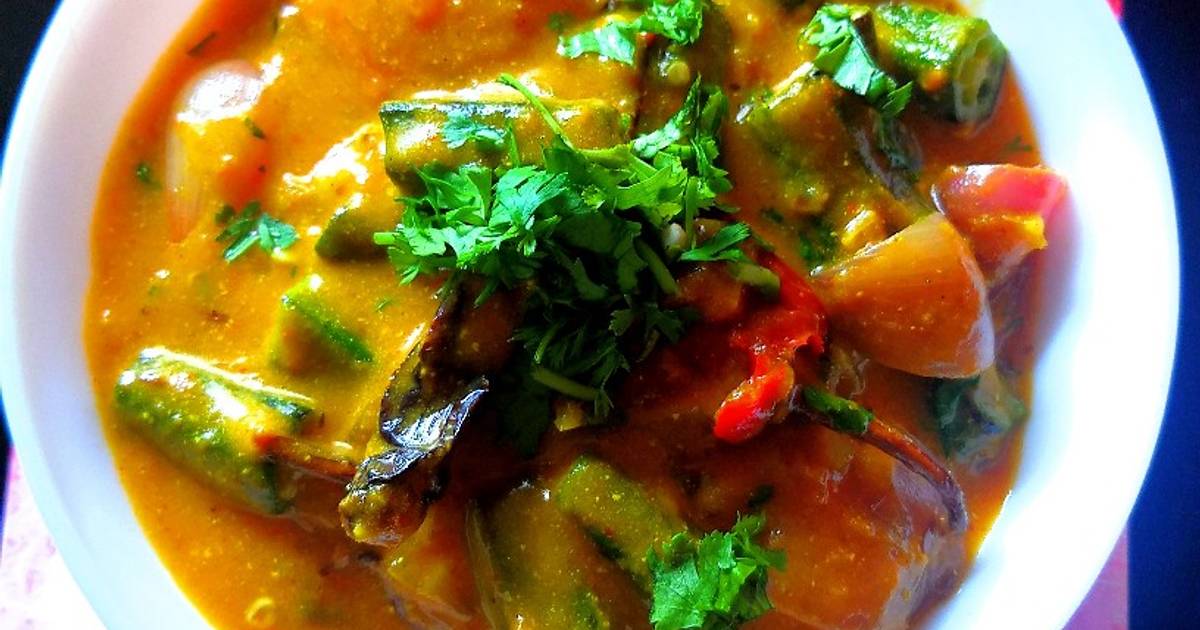 Bhindi Do Pyaza Recipe By Suchitra S(Radhika S) - Cookpad