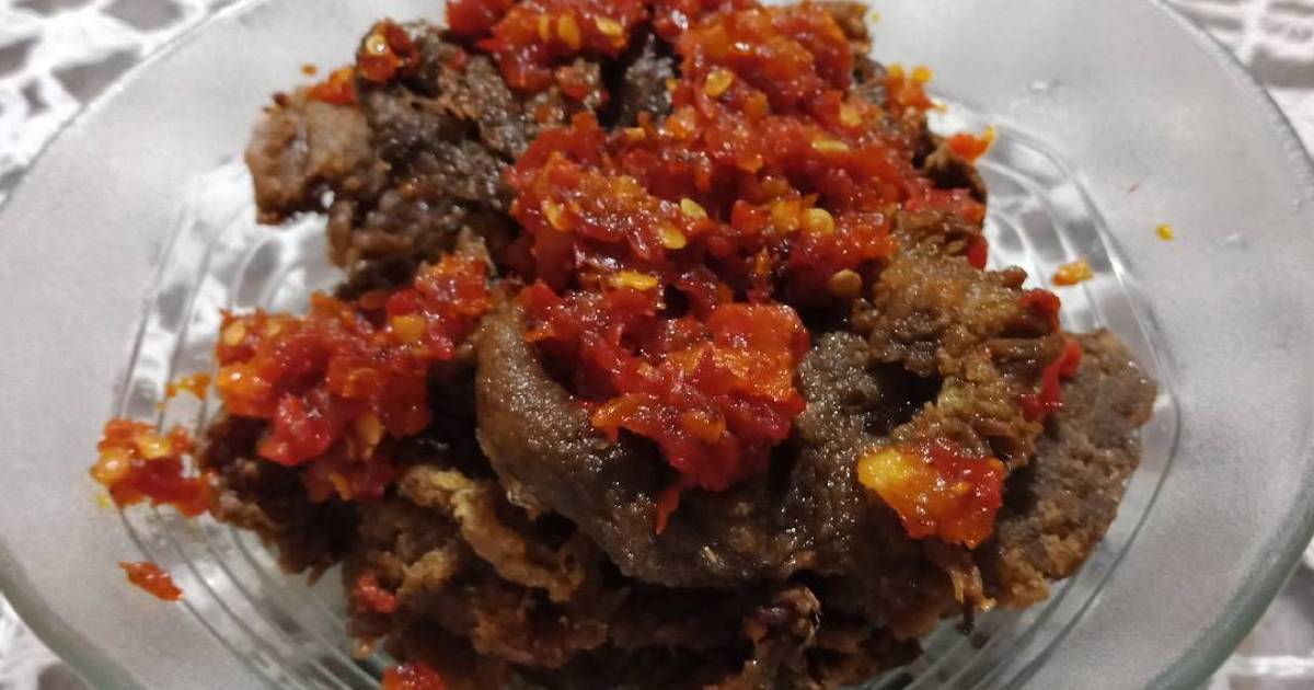 Resep Dendeng Balado Batokok Oleh Minda Habibah Cookpad