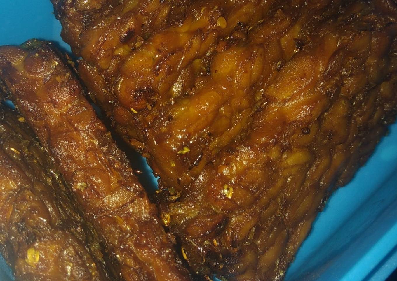 24. Tempe Bacem simple dan enak