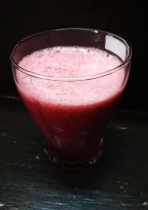 A picture of Beetroot juice.