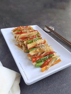 Foto resep Tofu Japchae - Tumis Tahu dan Sayur ala Korea