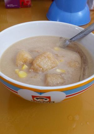 Foto resep Kolak pisang kepok dan jagung