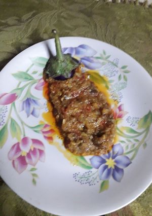A picture of રીગણાનો ઓળો.