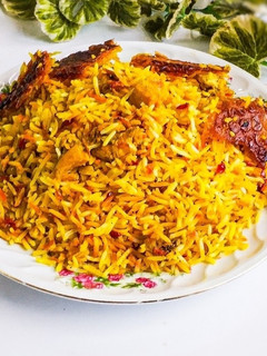 عکسی از دستور زرشک پلو فوری خوشمزه