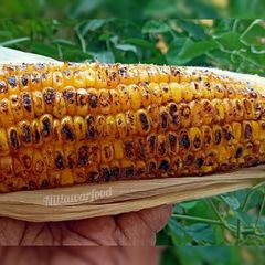 A picture of Bhutta Masala | Indian Spiced Corn + Spice Mix.