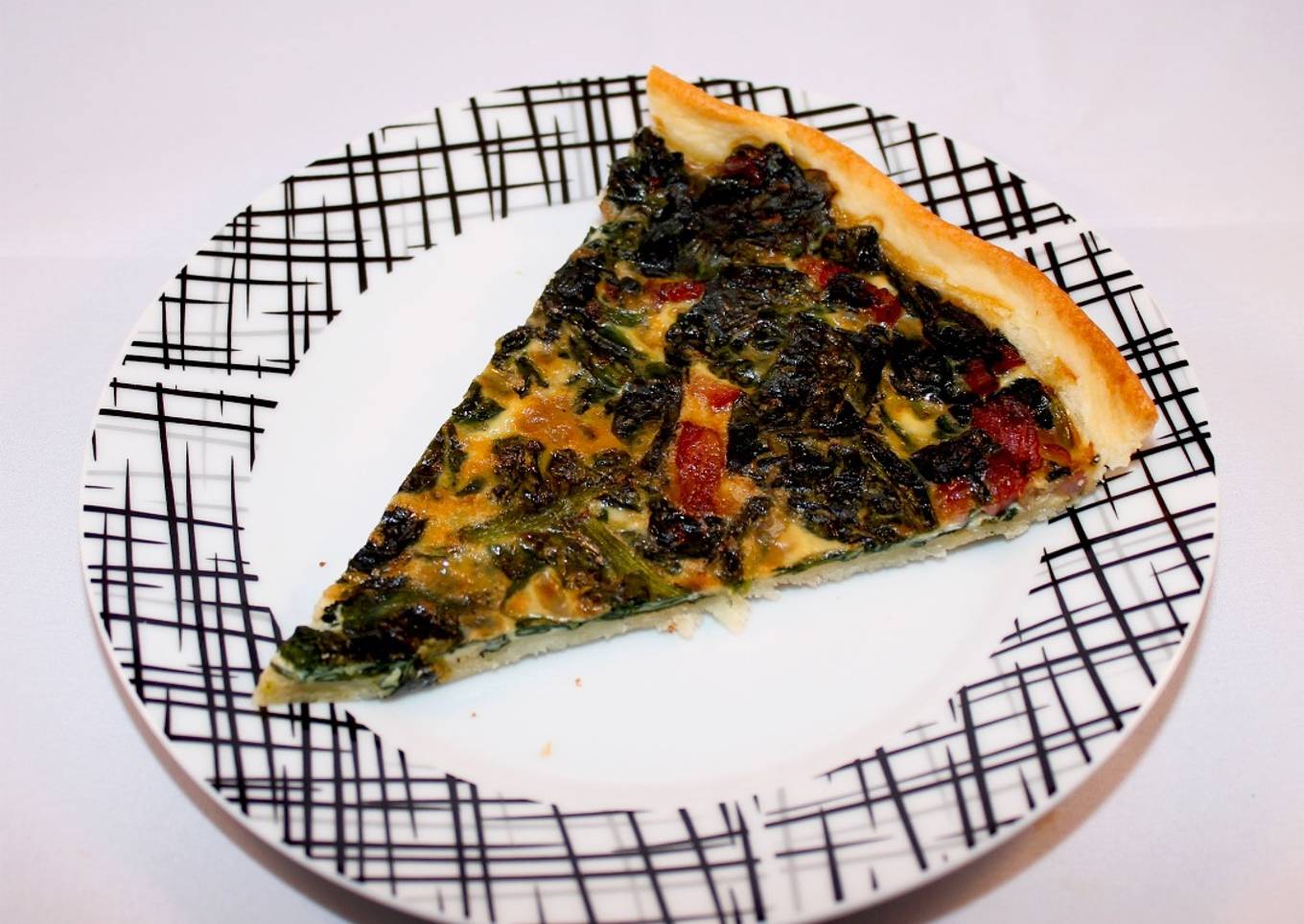 Quiche de espinacas
