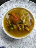 বিলম্ব দিয়ে ছোট মাছের টক