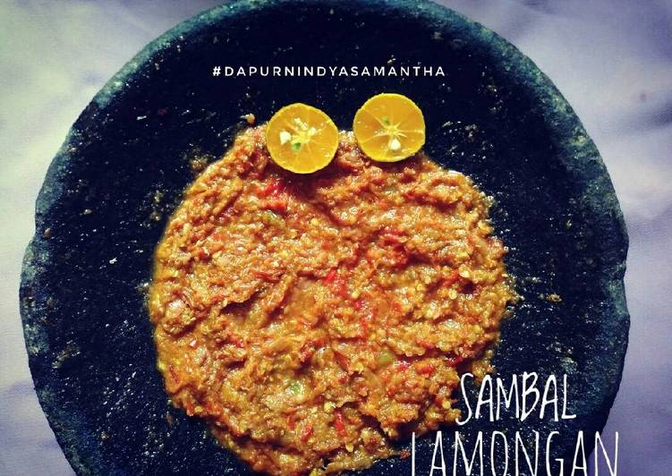 Bagaimana Menyiapkan Sambal lamongan yang Enak