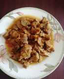 Mollejas de pollo entomatadas