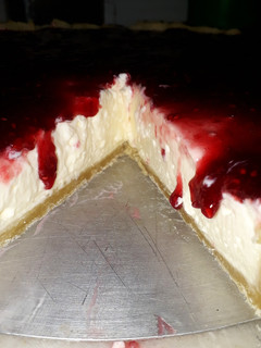 Una foto de Cheesecake de frambuesa