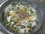 Arroz con Carne y Espinacas
